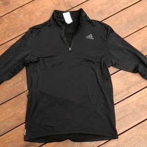 Adidas running quarter zip sweater